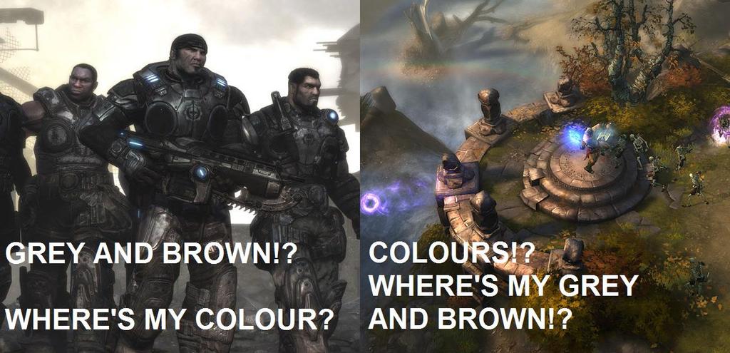 Grey and Brown?