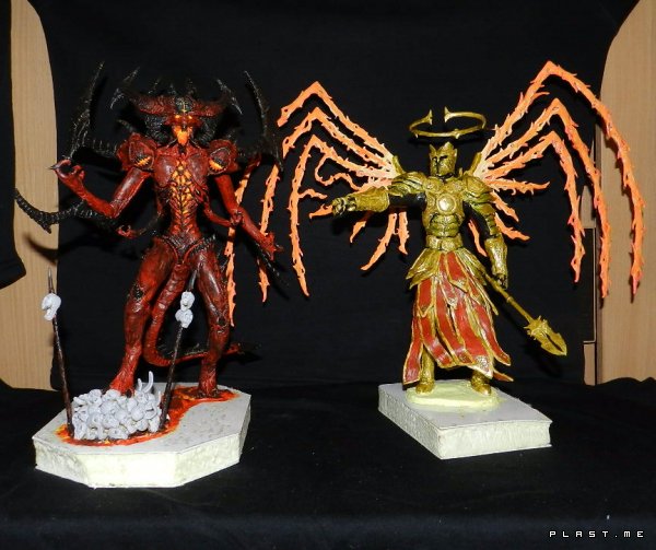 Imperius and Diablo Sculptures