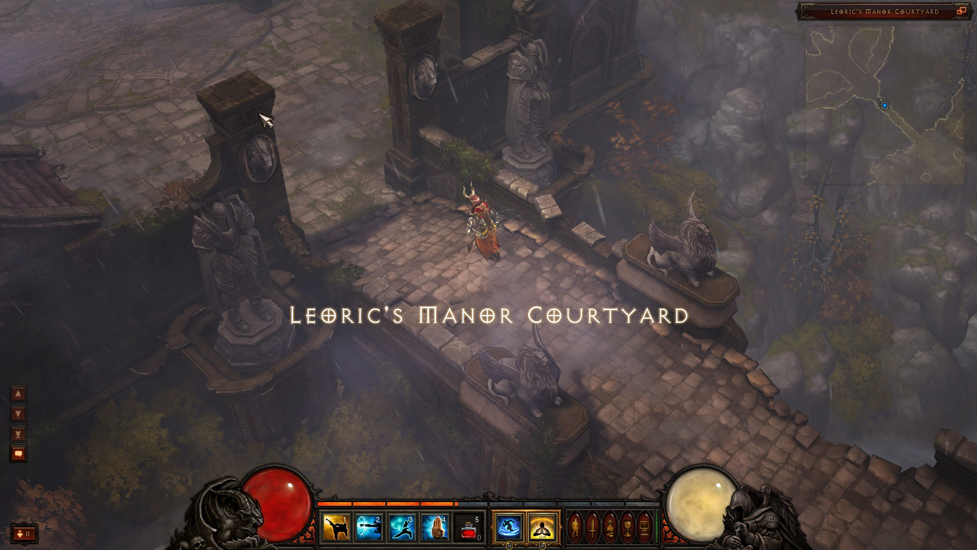 Leoric's Manor (Courtyard)