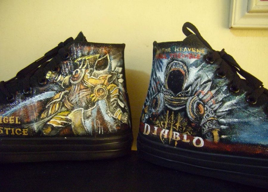 Painted Shoes: Tyrael