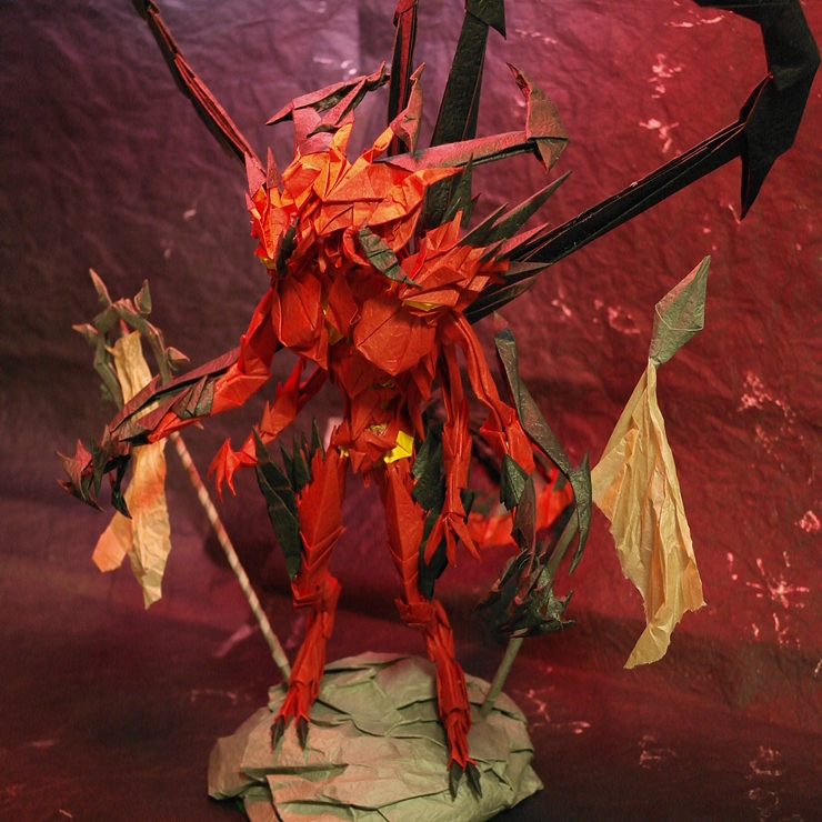 Papercraft Diablo