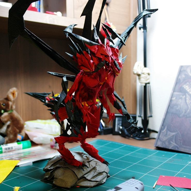 Papercraft Diablo