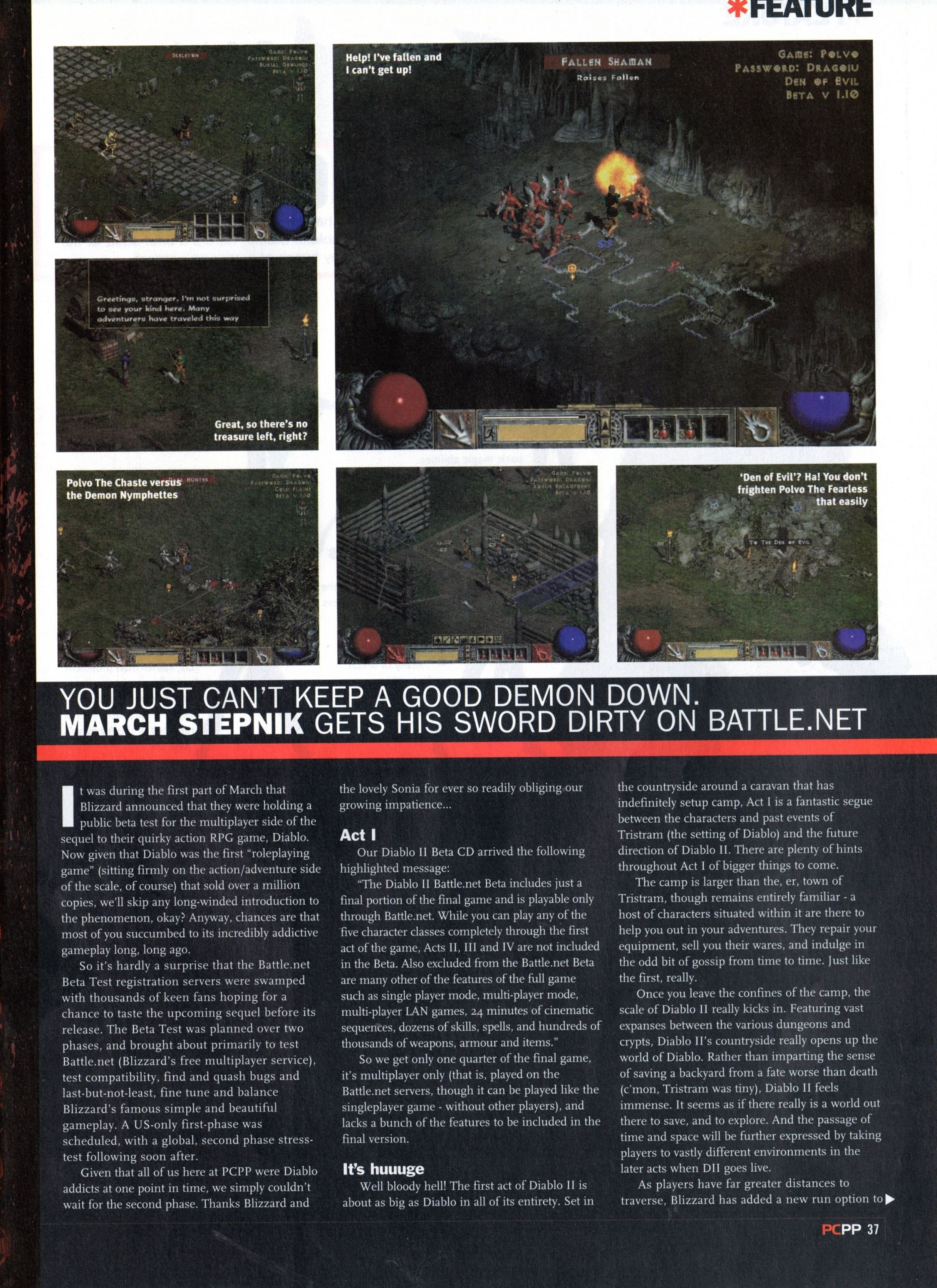 PC Powerplay Diablo 2 preview