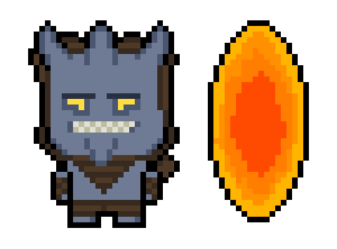 Pixel Art: Treasure Goblin