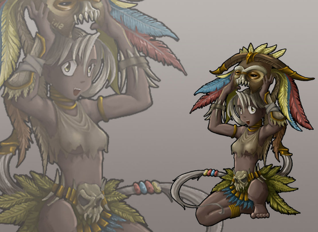 Playful Witch Doctor