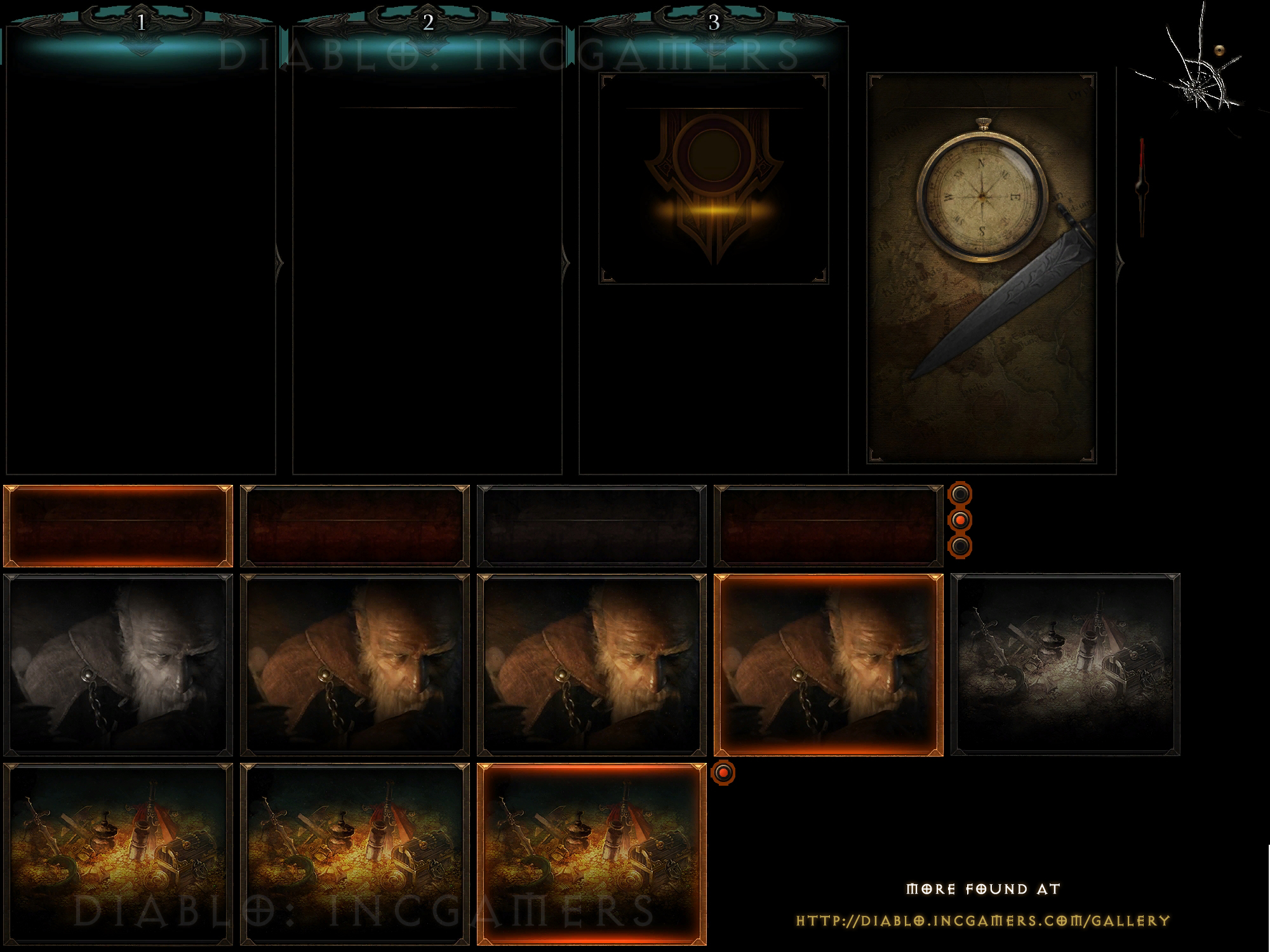 Reaper of Souls Game Settings UI