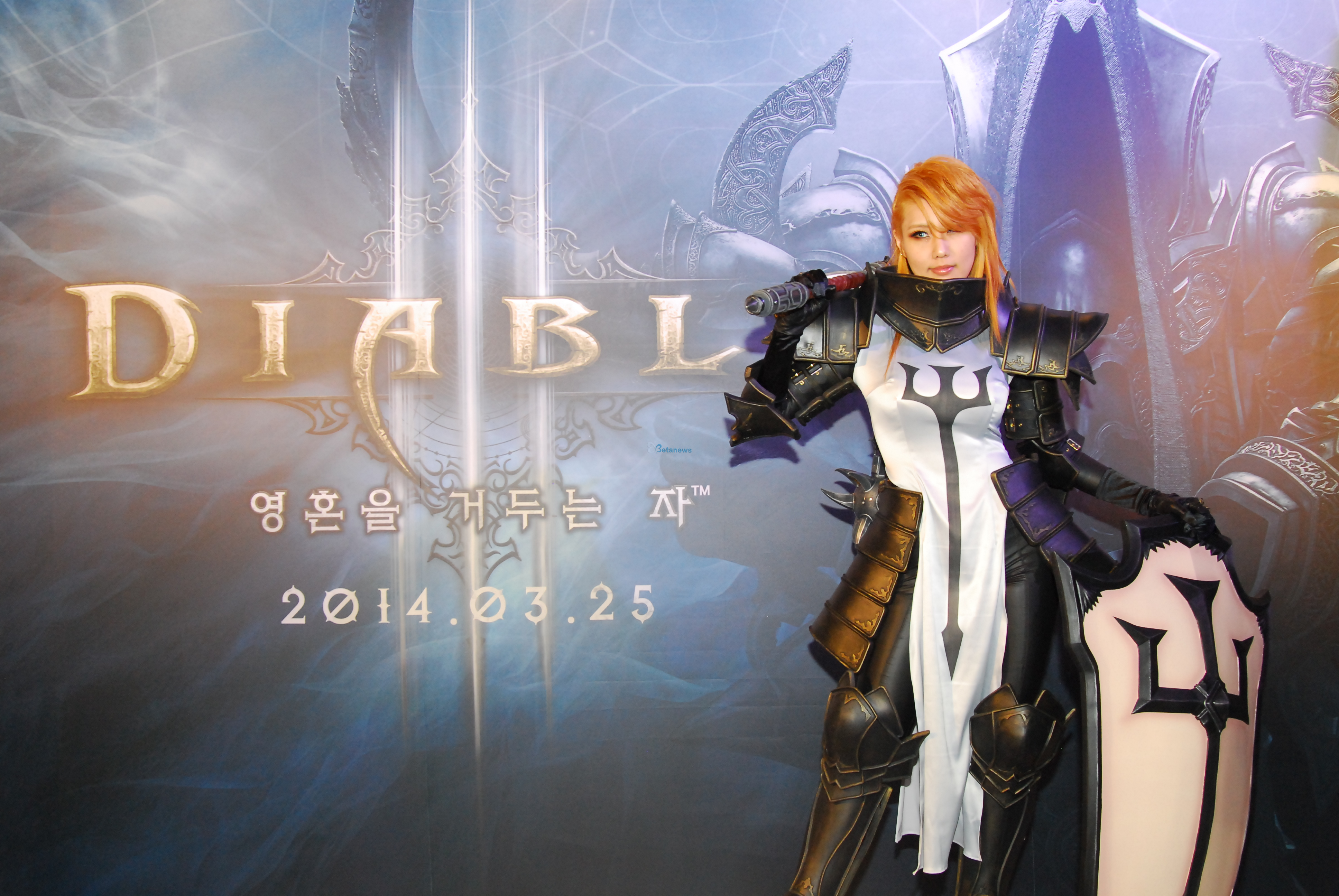 Reaper of Souls launch event cosplay from Korea