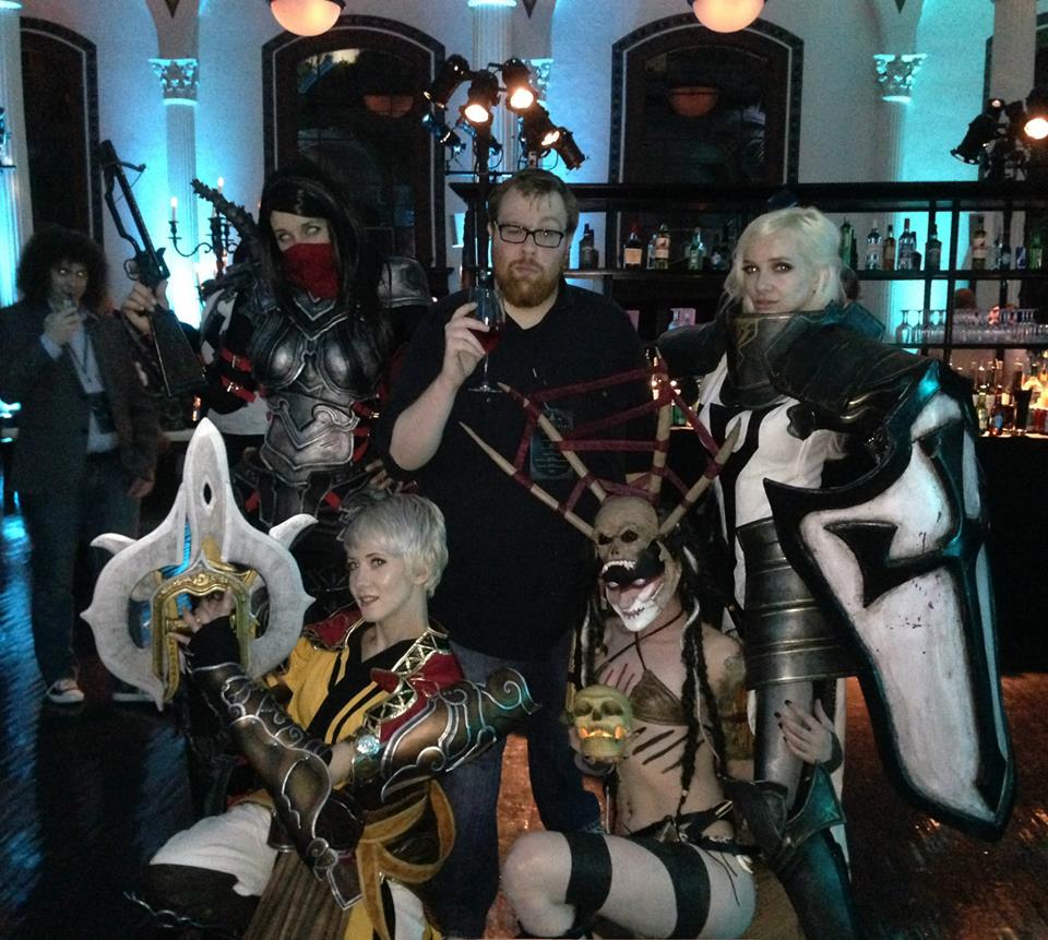 Reaper of Souls launch event cosplay from USA