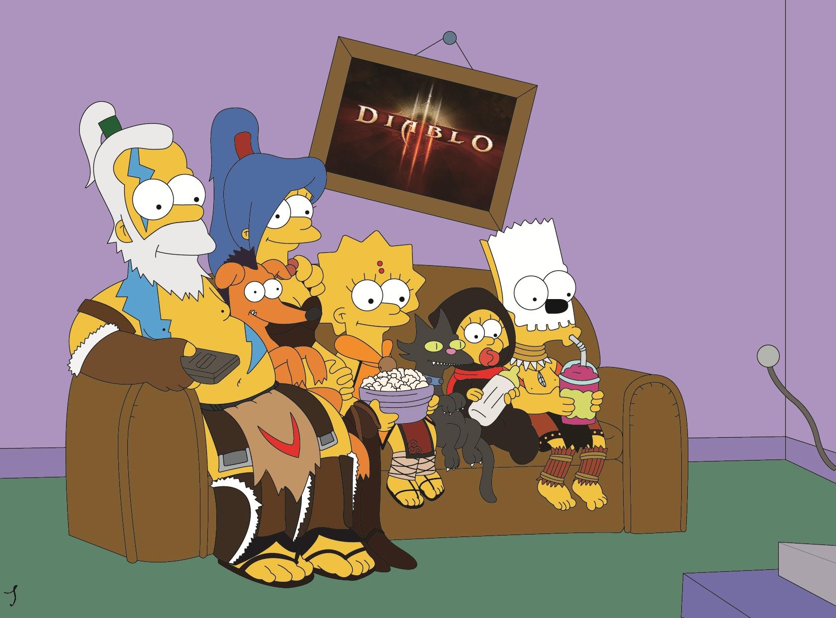 Simpsons Diablo 3