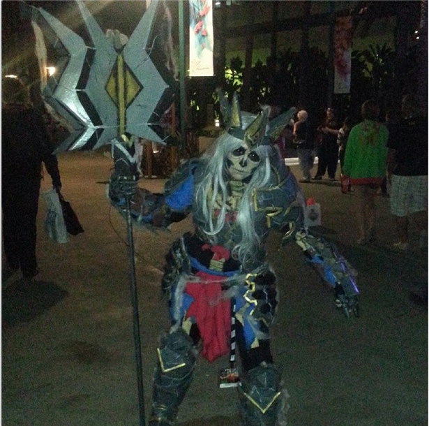 Skeleton King Cosplay