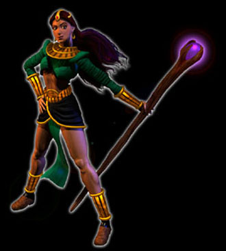 Sorceress Render