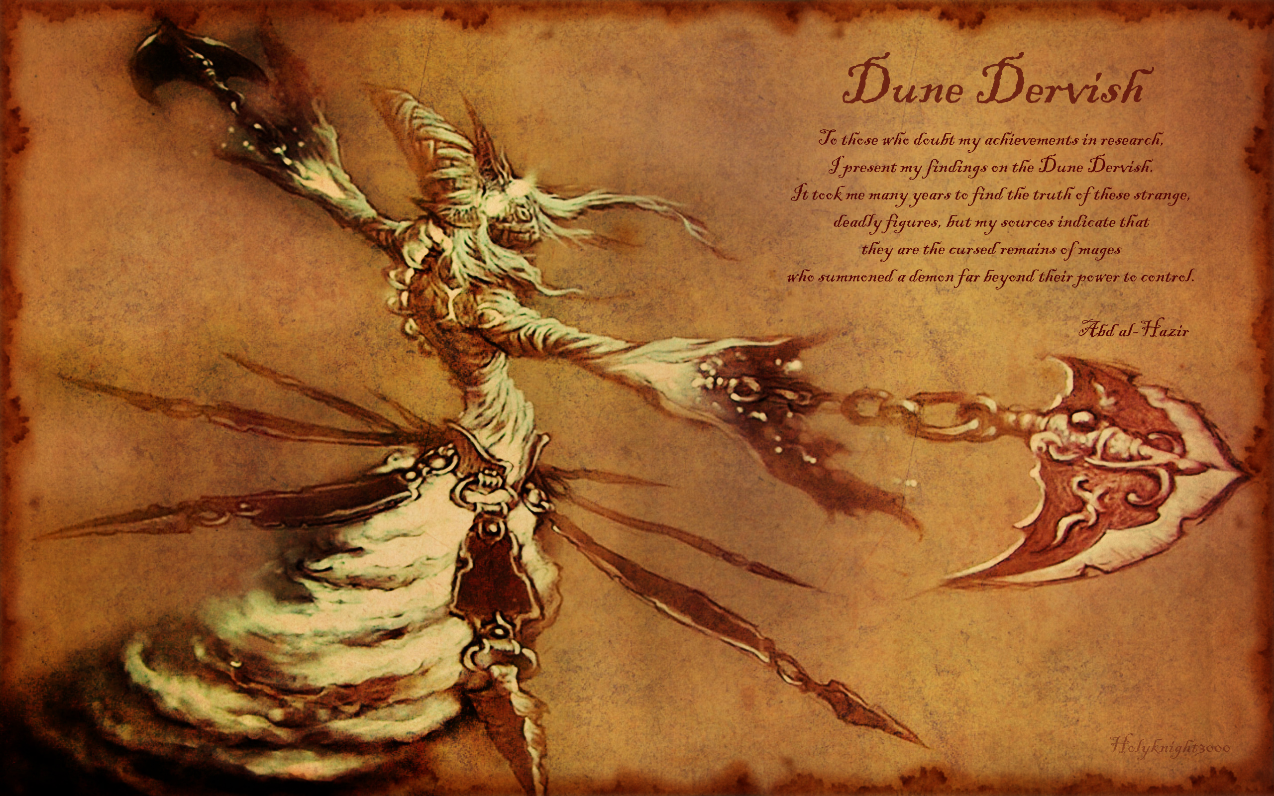 Tomes of Lore - The Dune Dervish