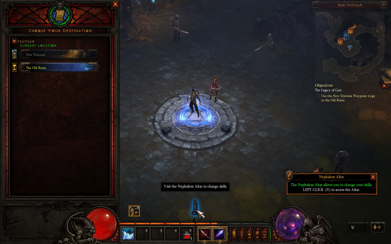 Tooltip: Nephalem Altar