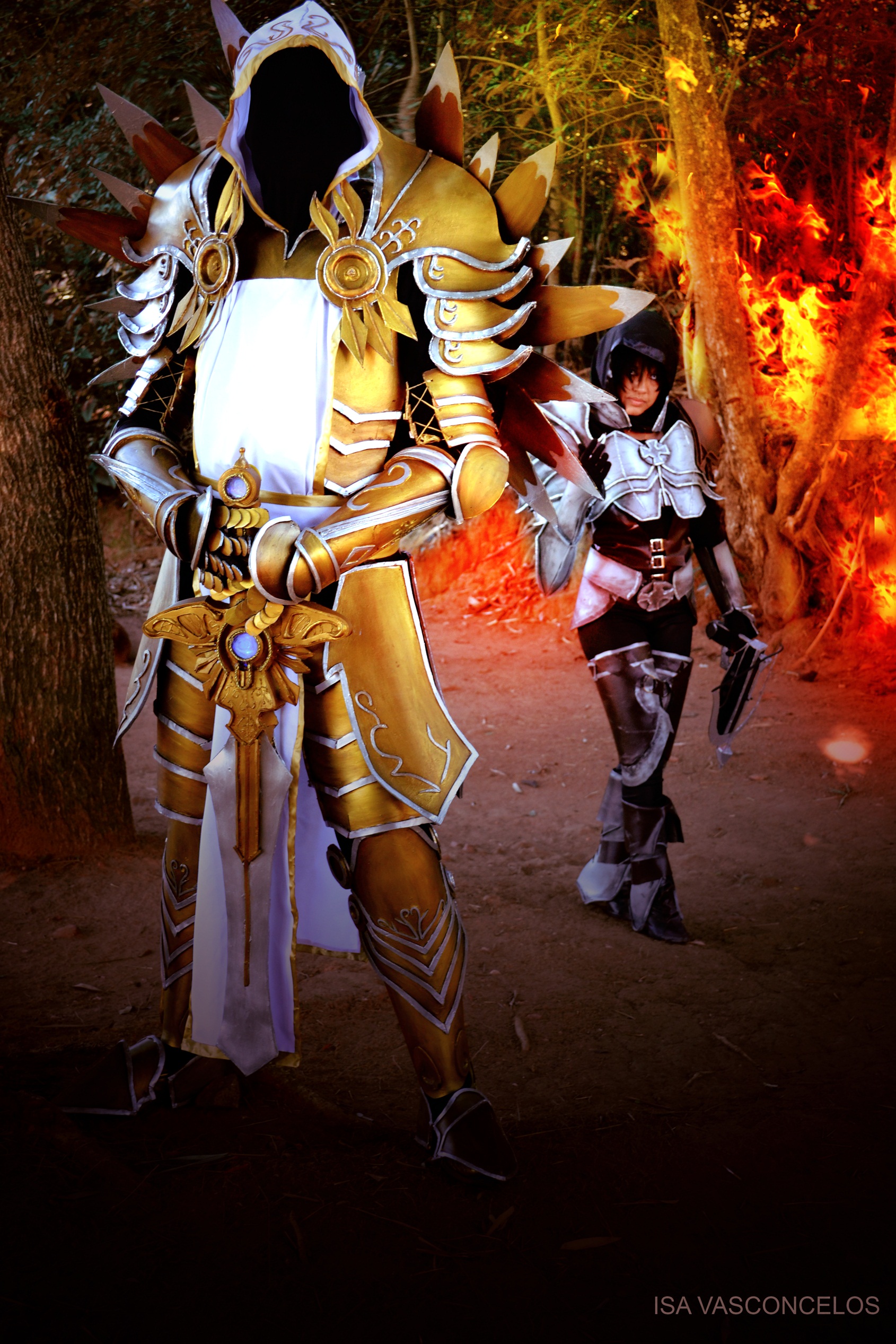 Tyrael and Demon Hunter