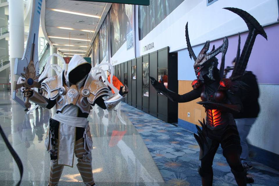 Tyrael Marine and Diablo