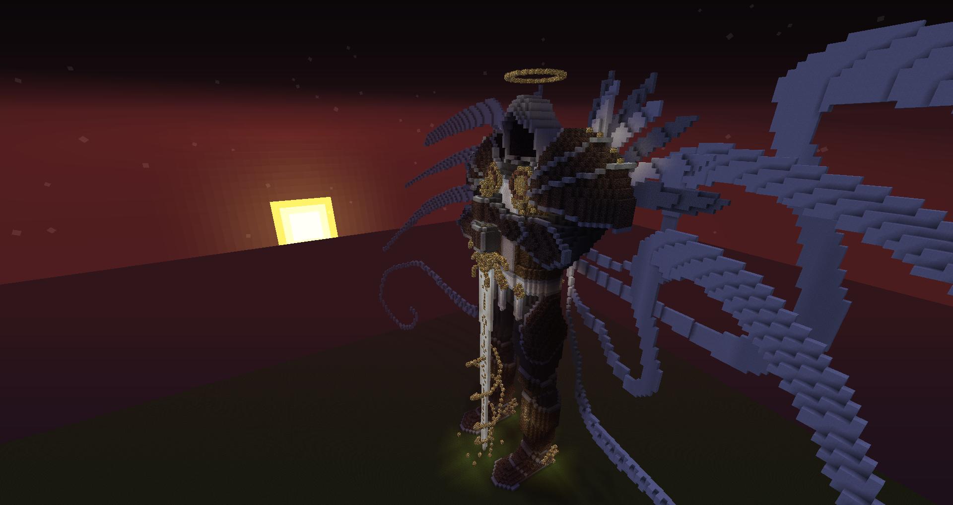 Tyrael Meets Minecraft