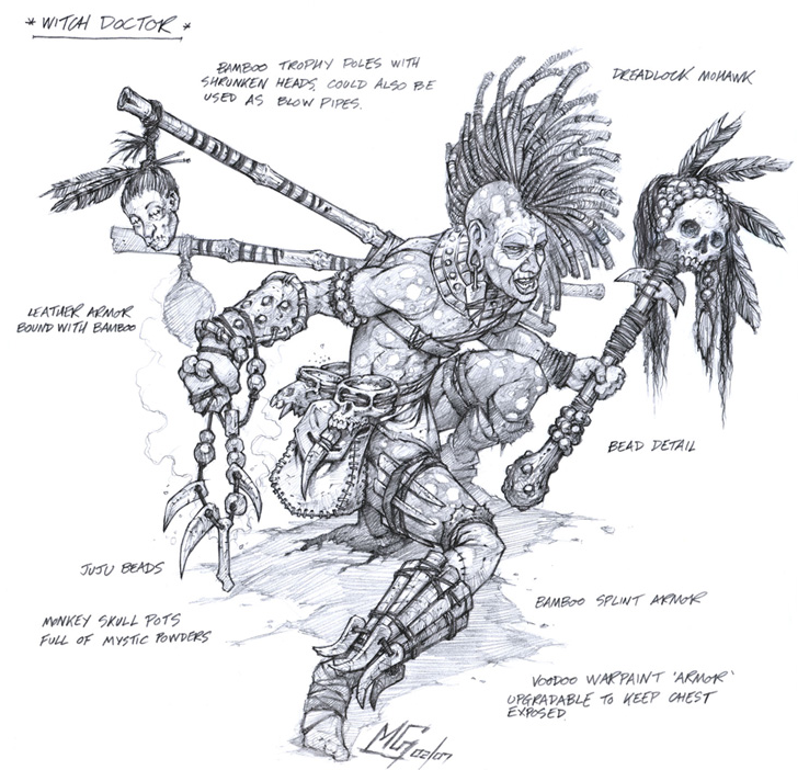 Witch Doctor Concept