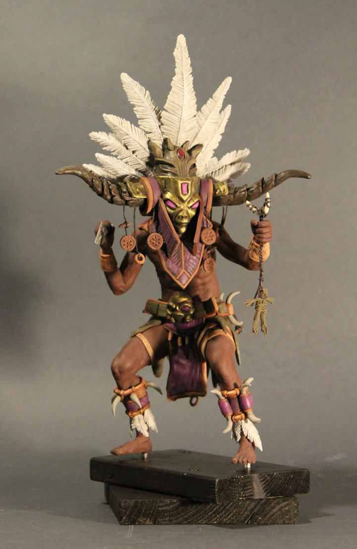 Witch Doctor Sculpture